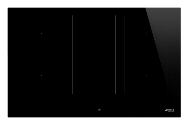 Smeg - Płyta kuchenna Universal Sim3864D Czarne szkło