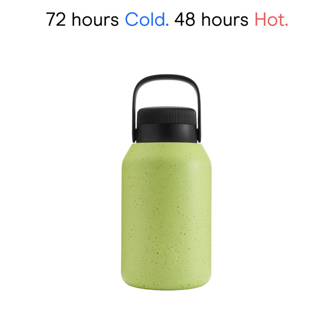 Butelka termiczna Chillys | 2000 ml | Żółta series 2 - Chillys bottles