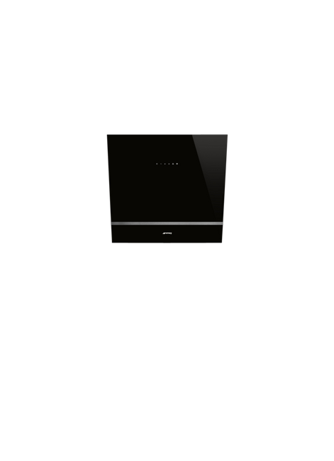 Smeg - Okap kuchenny Nowa Linea Kv26n Czarne szkło
