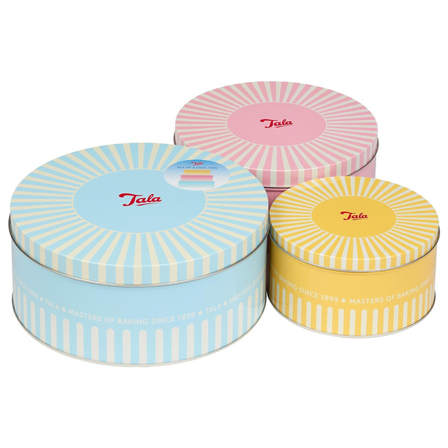 Tala Puszki Metalowe Retro 3 Szt