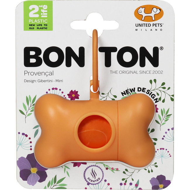 pojemniki na worki do psich odchodów pomarańczowe Bon Ton - United Pets