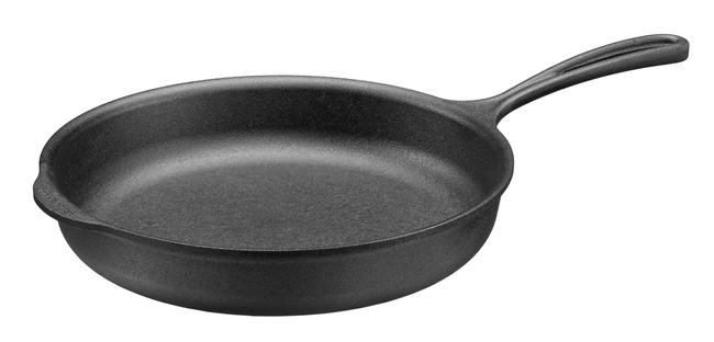 Patelnia głęboka Skeppshult Original 25 cm z czystego żeliwa, do stir fry