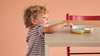 Zestaw obiadowy dziecięcy 3-szt. Mio Deep Pink - Mepal