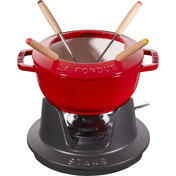 Zestaw do Fondue 16 cm, Czerwony - Staub