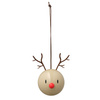 Zawieszki choinkowe Hoptimist Reindeer Bumble Latte, renifer, 2 sztuki