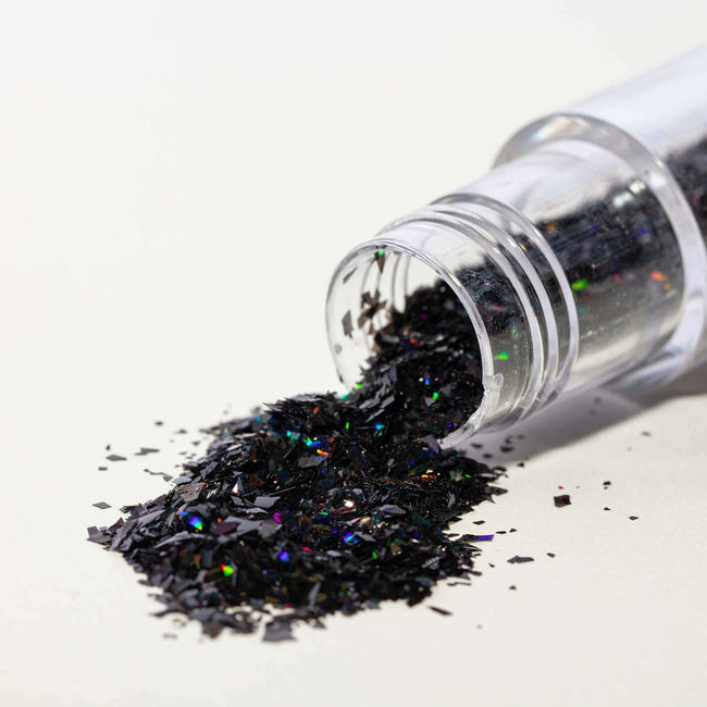 Brokat jadalny PME Magic Sparkles 3 g, opalizujący, czarny