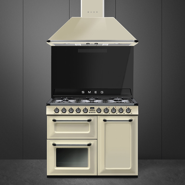 Smeg - Kuchnia Wolnost, 100cm, Victoria, Krem. Victoria TR103P Kremowy.
