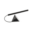 Lampa LED Alessi 28 cm Czarna