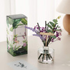 Dyfuzor zapachowy z patyczkami i prawdziwymi kwiatami Flower Lavender 200ml Garden Lavender - Cocodor