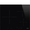 Smeg - Płyta indukcyjna, 60 cm, prosta krawędź Universal Si5633D Czarne szkło