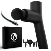 Extralink Massage Gymgun Fit 2.0 Lite | Pistolet do masażu | 4 głowice, 6 trybów