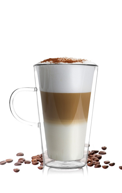Szklanka Do Latte Z Podwójną Ścianką Amo 320 Ml - Vialli Design