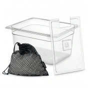 Pojemnik do sous vide Wartmann 26 l GN 1/1 w zestawie z pokrywą i kulkami termoizolacyjnymi 200 szt.