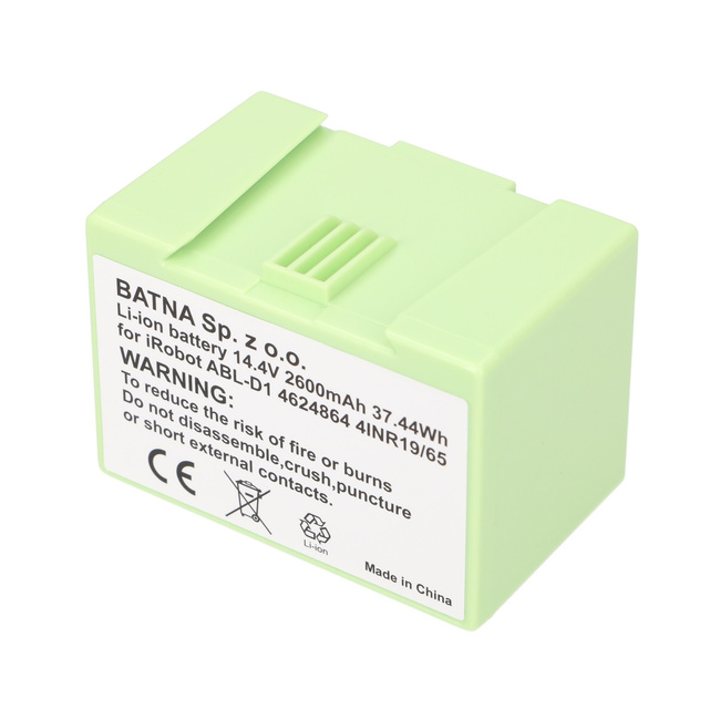 Akumulator Extralink do iRobot Roomba e5, e6 i i7, zamiennik Li-ion 14,4 V 2600 mAh