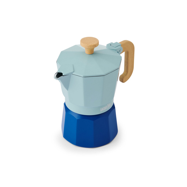 Kawiarka Włoska Venice 3 Cup - Sky Blue La Cafetière