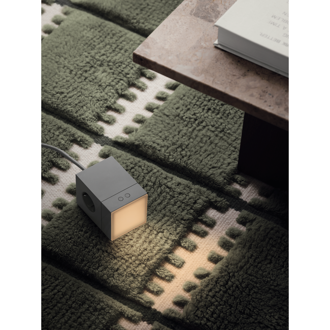 Lampka LED do gniazdka Avolt Lamp 1, szara Gotland Gray, ściemniana