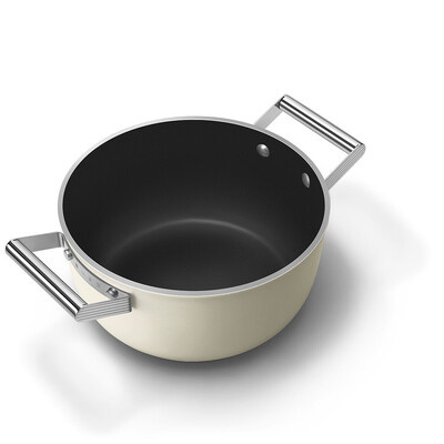 Smeg - Garnek o średnicy 24 cm CSF2412CRM - CRM