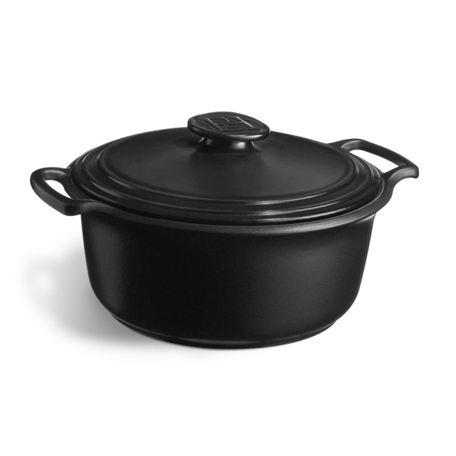 Garnek Ceramiczny Sublime+ 7L, Czarny - Emile Henry