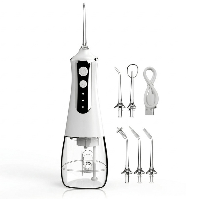 EXTRALINK Beauty Intelligent Water Flosser L10 Irygator Bezprzewodowy 300ml 3 Tryby IPX6 2000mAh