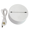 Extralink Home | Lampka nocna Miś Serce 3d | Iluzja optyczna do sypialni Usb