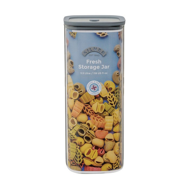 Słoik Kilner Fresh Storage 3,5 l, duży pojemnik na mąkę i cukier