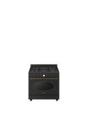 Smeg - Kuchnia wolnostojąca Coloniale Co90Gman2 Antracytowy