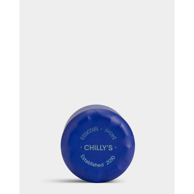 Kubek Do Kawy Chillys 2024 | 340Ml | Niebieski Original - Chillys Bottles