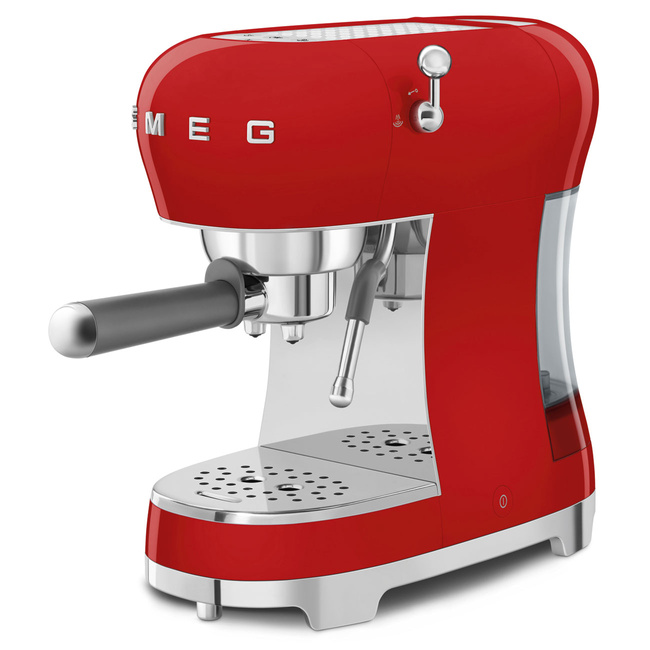Smeg - Ekspres Do Kawy 50's Style Ecf02Rdeu Czerwony