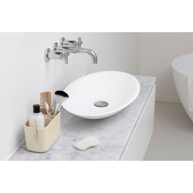 Organizer łazienkowy Brabantia ReNew na umywalkę, Soft Beige