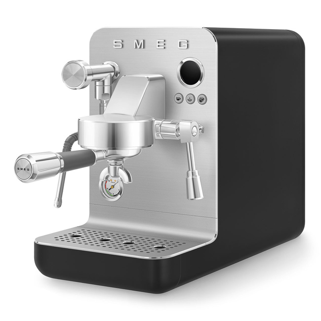 Smeg - Ekspres do kawy, kolbowy Emc02blmeu Ekspresy do kawy, kolbowe, Minipro