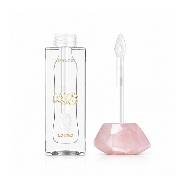 Błyszczyk do ust Lovro Bloomlight Lipgloss 01 Pure Shine, transparentny, z efektem chłodzenia