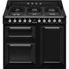 Smeg - Kuchnia wolnost, 100cm, Victoria, czarny Victoria TR103BL Czarny.