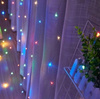 Extralink | Kurtyna świetlna led | 3x3m, 300x led, Biały zimny, świąteczne, ozdoba