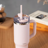 Bodum kubek termiczny ze słomką i uchwytem Travel Mug 1.2 l Strawberry
