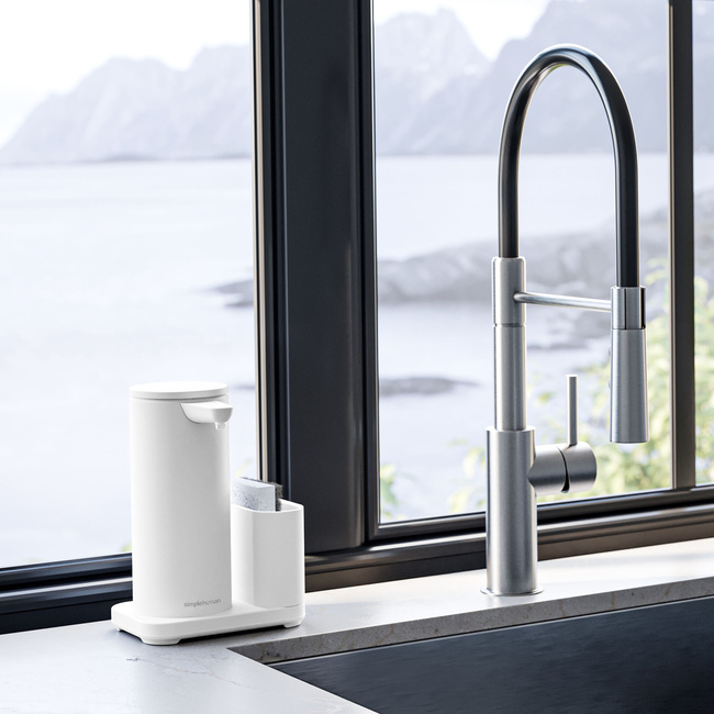 Dozownik bezdotykowy Simplehuman 414 ml biały