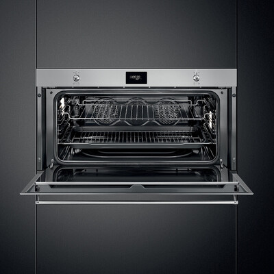 CLASSICA Piekarnik 90 cm LCD 10 funkcji pyroliza Ever Clean 85 l 280°C