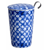 Kubek z zaparzaczem TeaEve 350ml Indigo Diamonds 80038