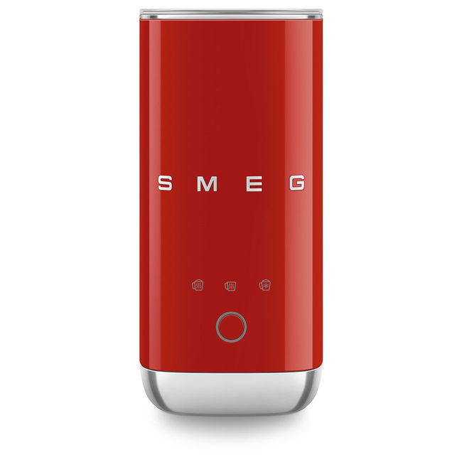 Smeg - Spieniacz do mleka MFF02RDEU 50's Style - czerwony