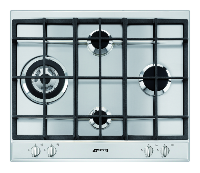 Smeg - Płyta kuchenna Selezione P261XGH Stal nierdzewna