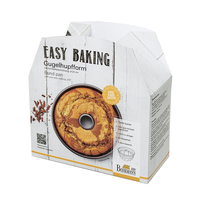 Forma do babki z kominem Easy Baking - 2.7L Birkmann
