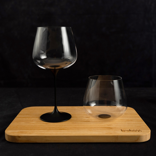 Kieliszki do białego wina Trebonn SplitGlass Origini Collio, czarne, 580 ml, 2 szt.