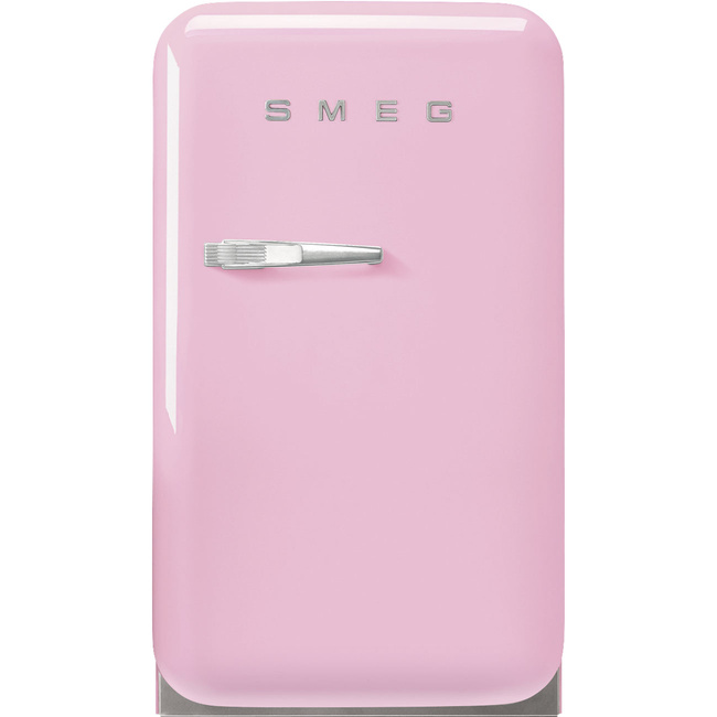 Smeg - Minibar FAB5RPK6 50'S RETRO STYLE - pastelowy róż