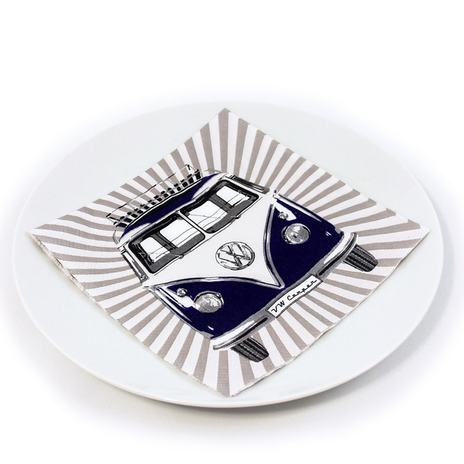 Vw Serwetki Papierowe Bus Samba Stripes