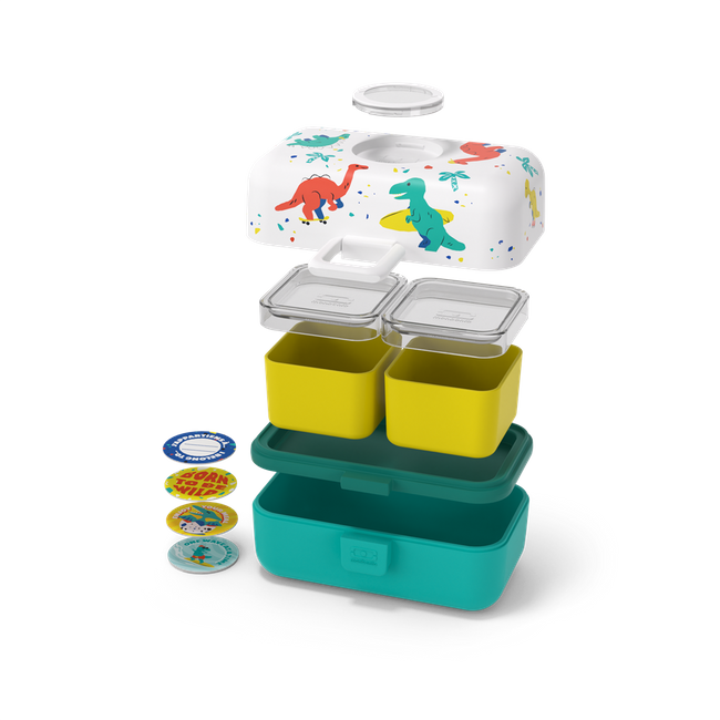 Lunchbox Dziecięcy Tresor Graphic Dino - Monbento