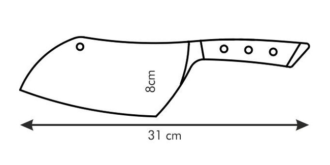 Tasak Azza 17 cm - Tescoma