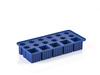 Foremka do lodu Zone Denmark Singles, silikonowa, Indigo Blue