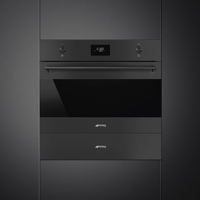 Smeg - Urządzenie kompaktowe, Classica, SO4301M0N CLASSICA - czarny