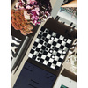 Szachy Printworks Art of Chess, drewniane figury, plansza z akrylem, czarno-srebrne