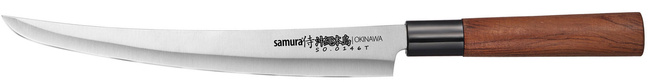 Samura Okinawa Noż Kuchenny Slicing Tanto 240mm - Samura