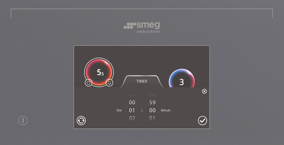 Smeg - Płyta indukcyjna, 90cm, Linea, Black Sia1963d Universal